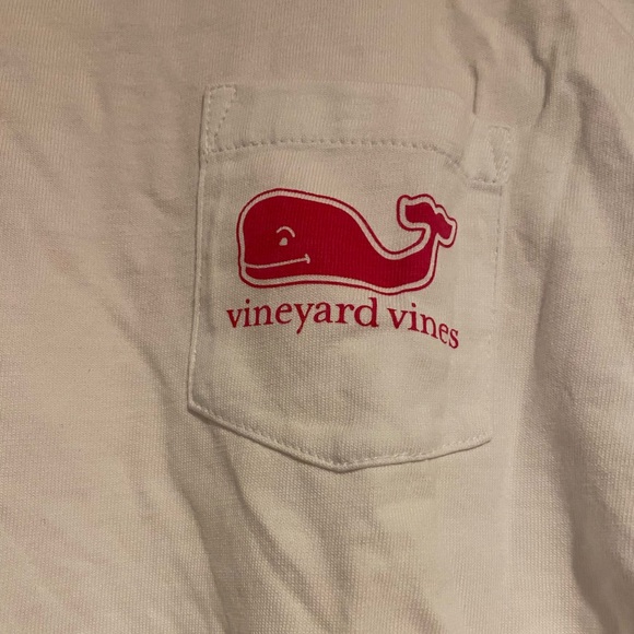 Vineyard Vines white and pink long sleeve - Picture 2 of 4